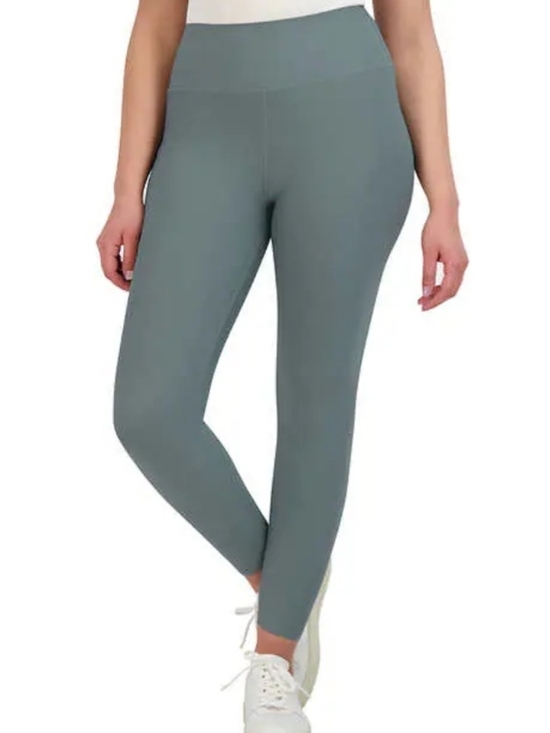 Sage Pants - Sage High-Waist Leggings in Slate Green